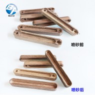 木質品噴砂效果