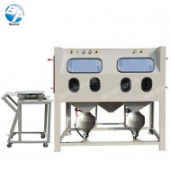 加壓式轉盤噴砂機（雙工位）