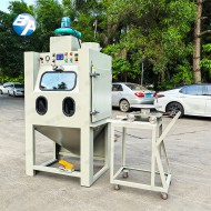濕式臺車轉盤式噴砂機