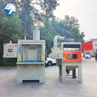 防爆全自動回轉轉盤式噴砂機（配濾網式濕式集塵機）
