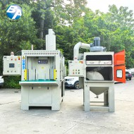 防爆全自動回轉轉盤式噴砂機