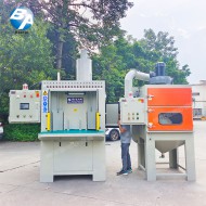 防爆全自動回轉轉盤式噴砂機