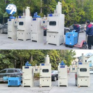 防爆旋風滾筒式自動噴砂機