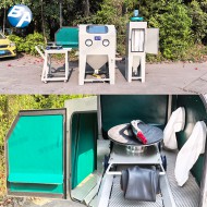 臺車轉盤機噴砂機 