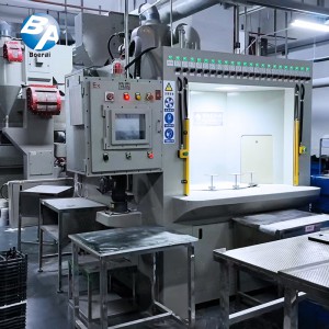 客戶案例——回轉式噴砂機